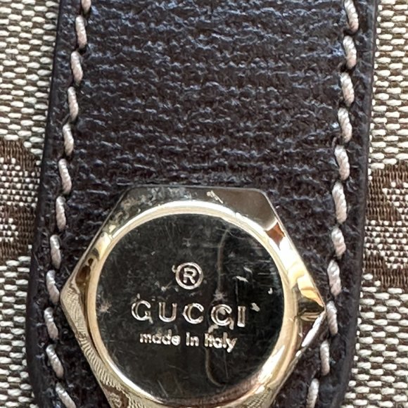 PREOWNED A++ Condition. Practically New Gucci GG Monogram Boston Handbag - Picture 8 of 16